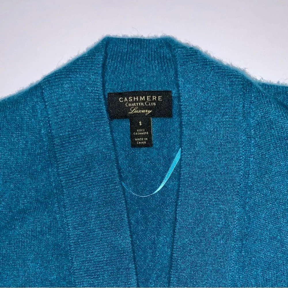 100% Cashmere Cardigan - Picture 3 of 4